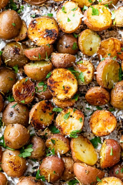 how to cook tiny potatoes on the grill